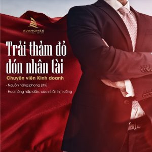 Avahomes tuyển dụng chuyên viên kinh doanh tháng 12